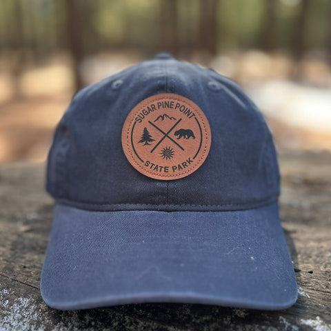 Leather Patch Hat- Sugar Pine Point State Park