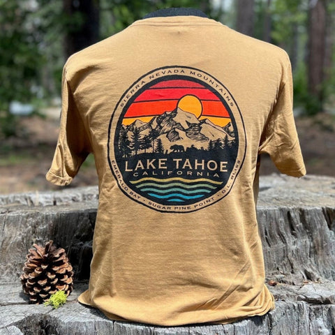 Men's Mountain Wave SS Tee- Lake Tahoe