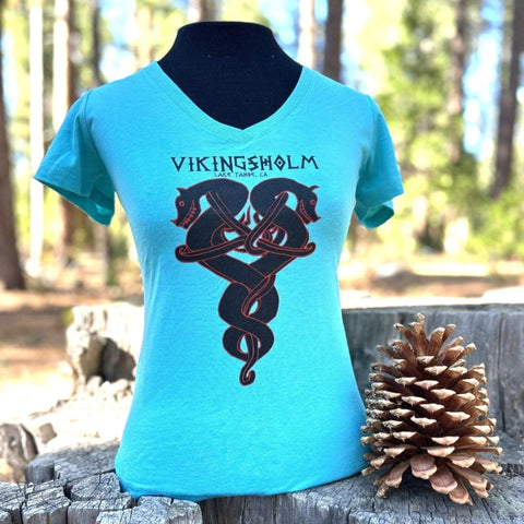 Women's Vikingsholm Double Dragon Tee