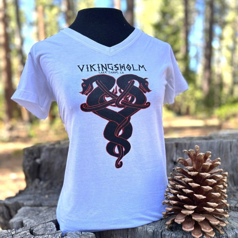 Women's Vikingsholm Double Dragon Tee