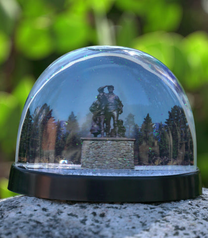 Donner Monument Memorial Snow Globe