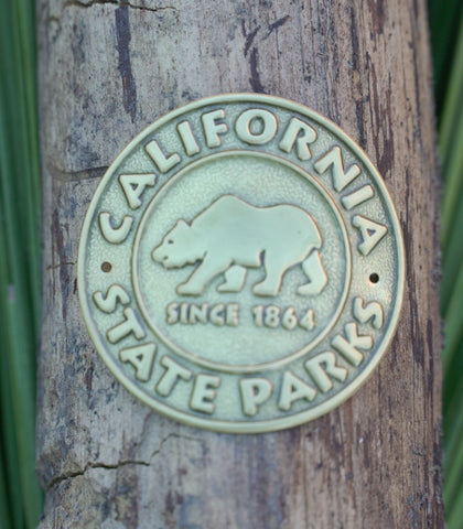 State Park Logo - Hiking Staff Medallion